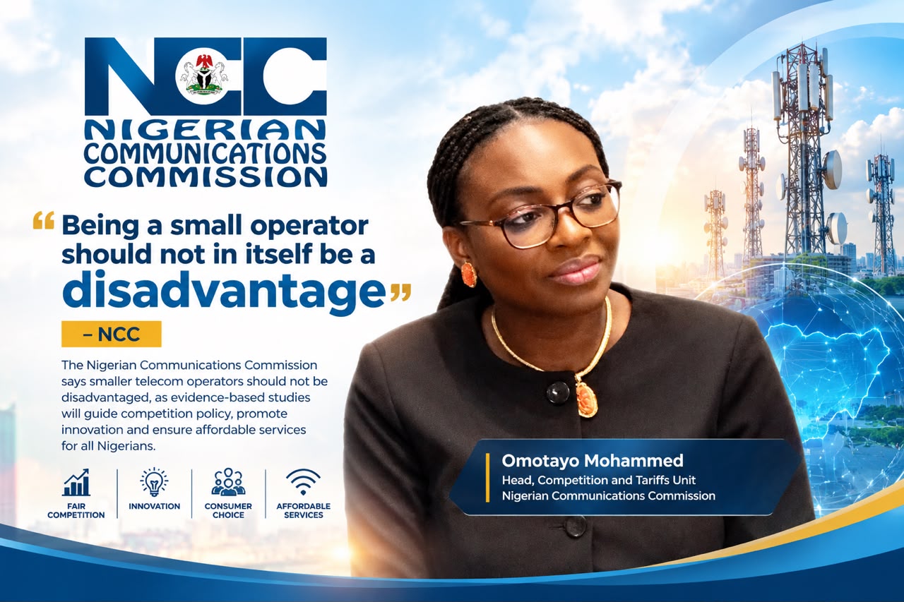 Omotayo Mohammed, Head of Competition and Tariffs at the Nigerian Communications Commission, addressing journalists at the second NCC Stakeholders Engagement Forum in Lagos on October 28, 2026.